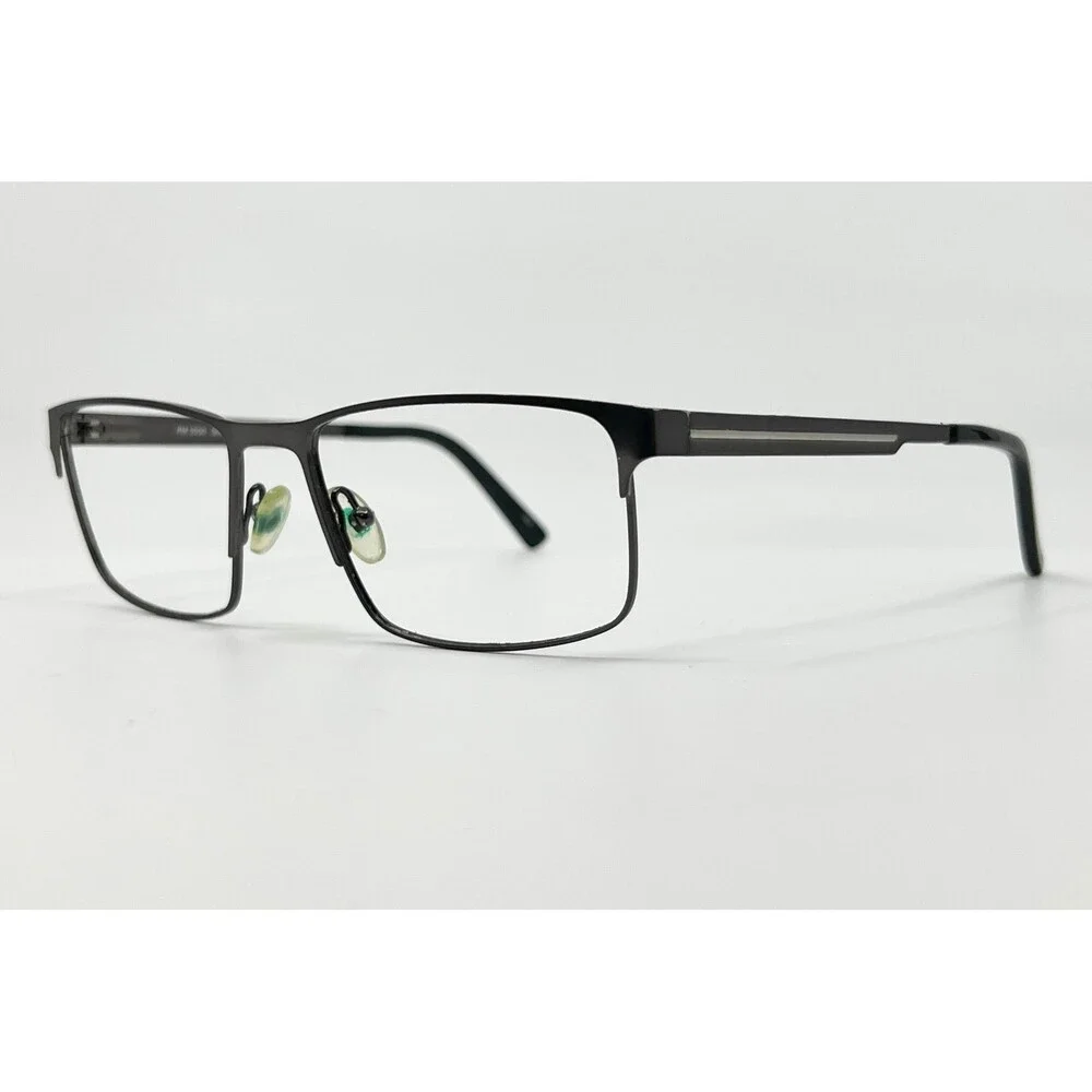 Robert Mitchel Eyeglasses Mens Brown RM 5000 GM Rectangular Metal 54-17-140